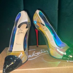 CHRISTIAN LOUBOUTIN Debout Disco PVC